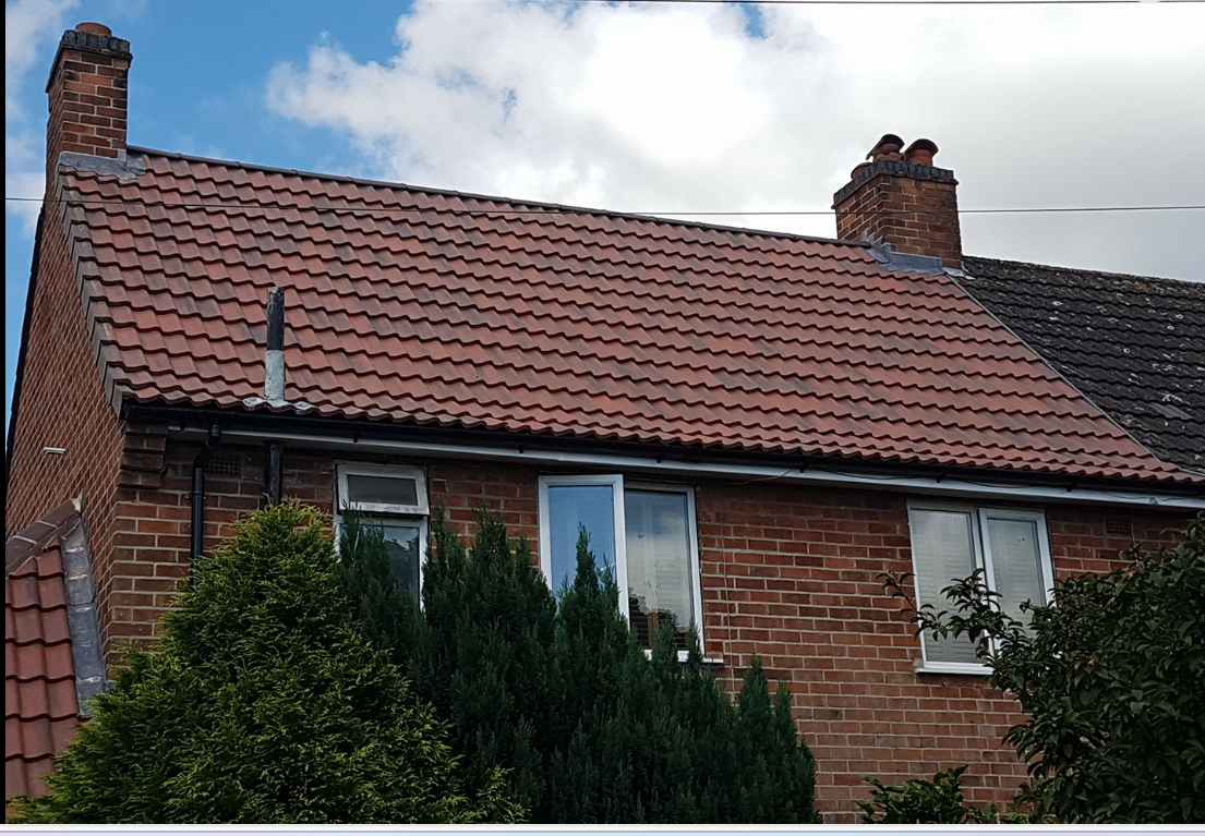 Flat roof installation